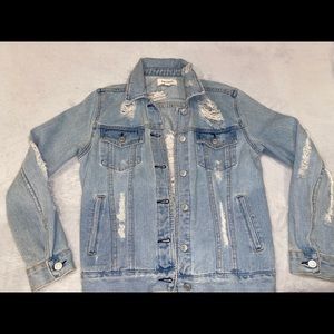 pacsun xs jean jacket